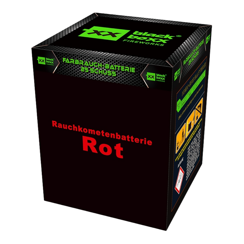 Laden Sie das Bild in Galerie -Viewer, Rauchkometen Batterie, Rot
