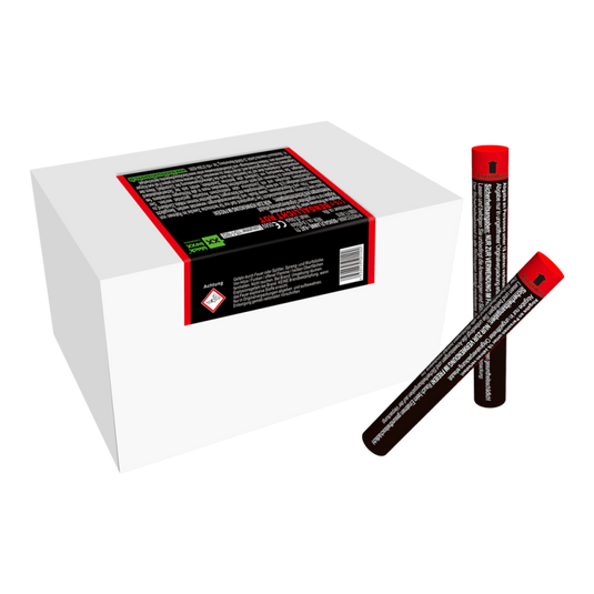 Bengallicht Rot, 25er Pack