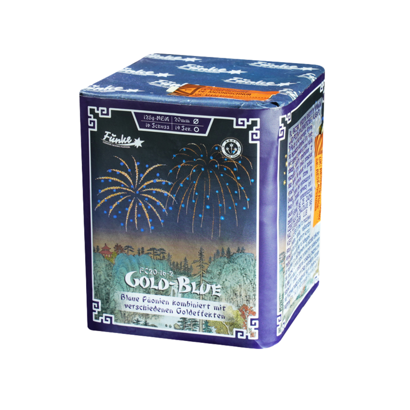 Laden Sie das Bild in Galerie -Viewer, Gold-Blue
