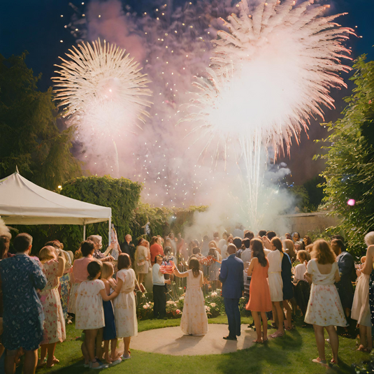 Gartenfeuerwerk