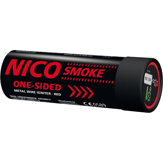 NICO Smoke, 80 s, rot mit Reißzünder