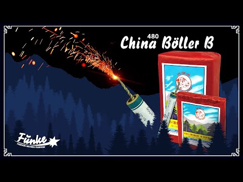 Funke China Böller B 40-er Schinken